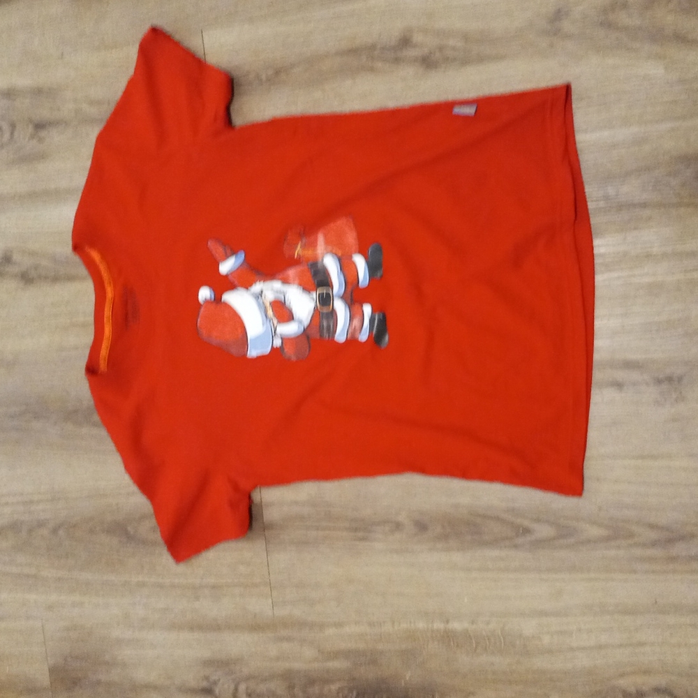 Holiday dab Santa pajamas shirt